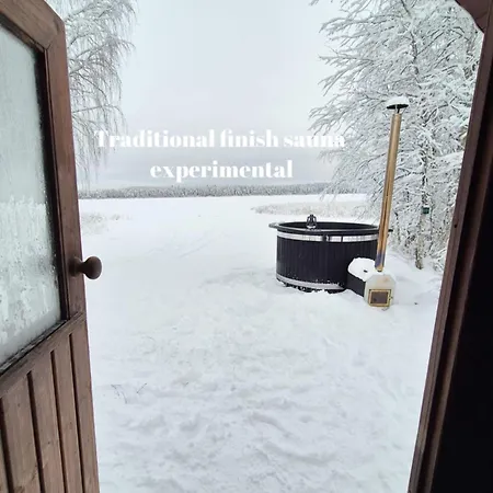 Raanu 45 Minutes From Rovaniemi Center شقة *